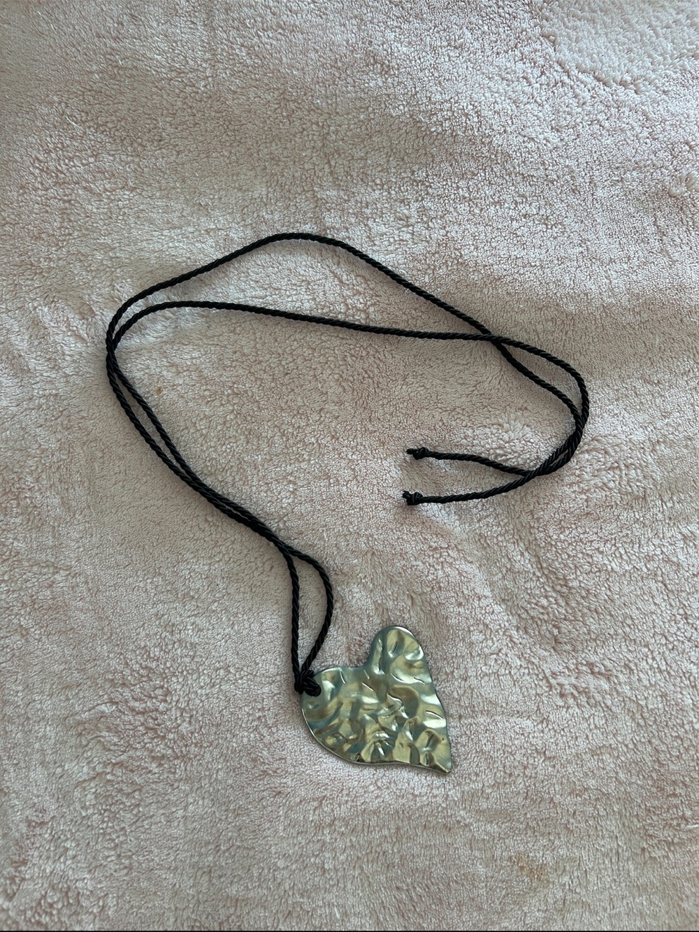UO Heart Rope Necklace